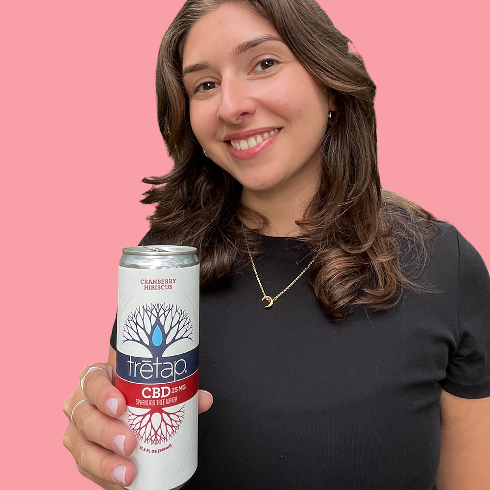 Cranberry Hibiscus CBD Sparkling Tree Water