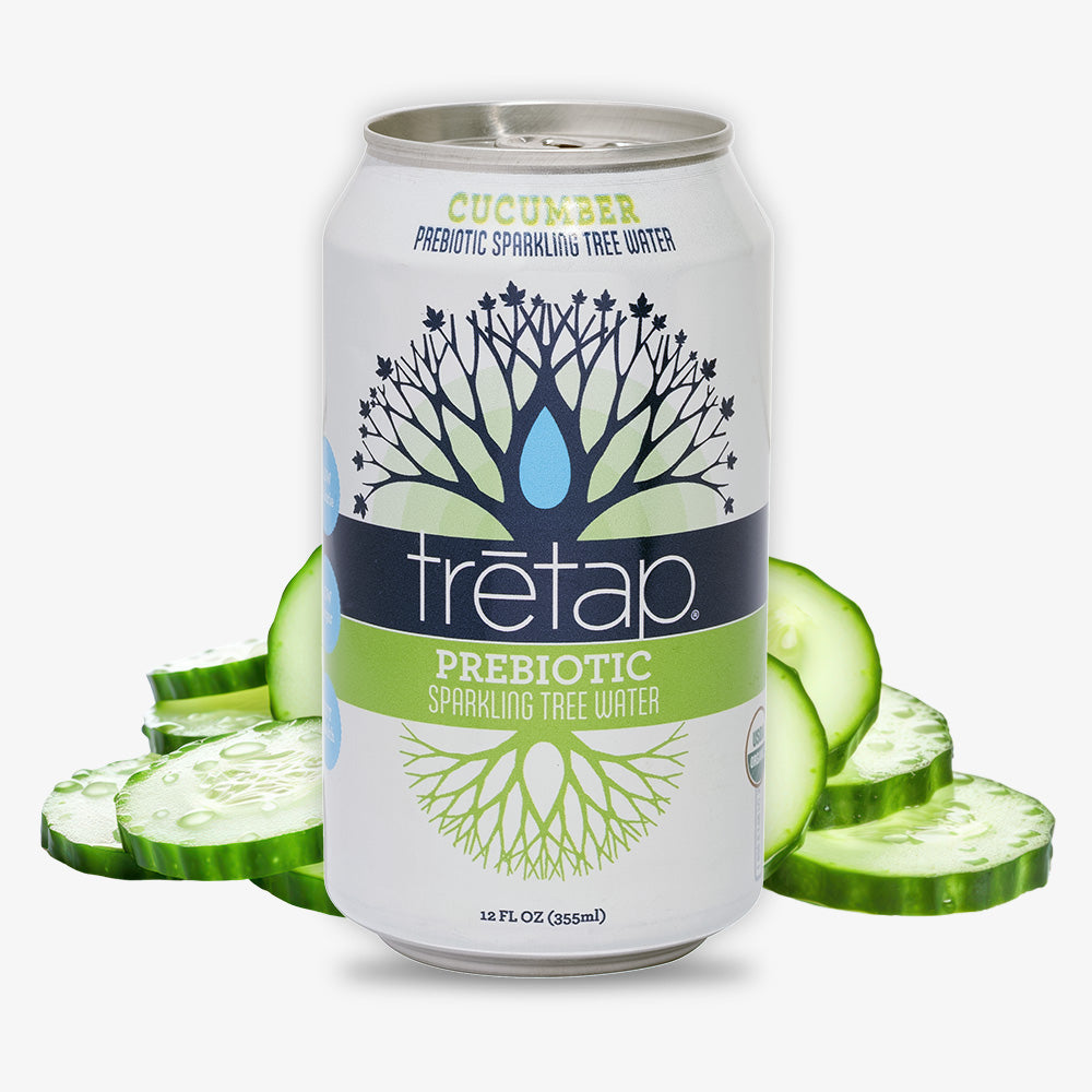 Cool Cucumber Prebiotic Sparkling Tree Water