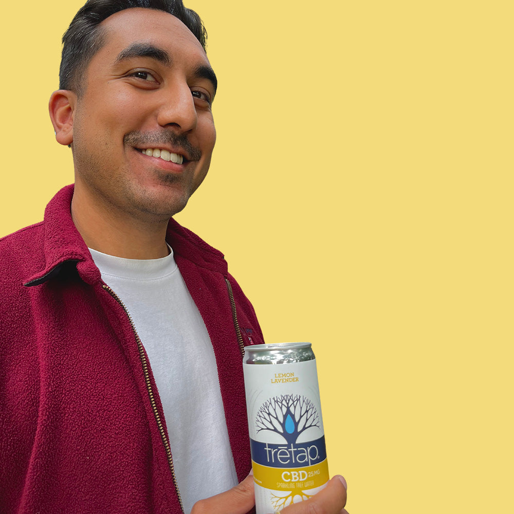 Lemon Lavender CBD Sparkling Tree Water